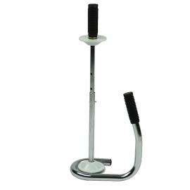 Wikkelfoliedispenser wit verstelbaar