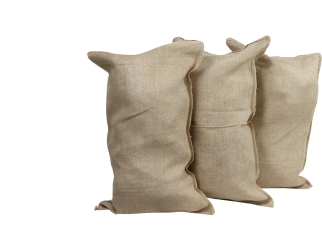 Jute aardappelzakken