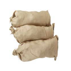 Jute zandzakken